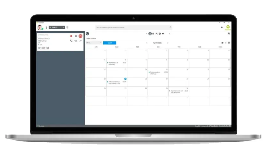 centralino VoIP per commercialisti: agenda integrata